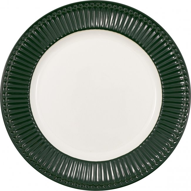 GreenGate Dinner plate Alice pinewood green (26.5 cm) - Click Image to Close