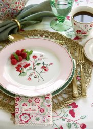 GreenGate Dinerbord Mozy pale pink (26.5 cm)