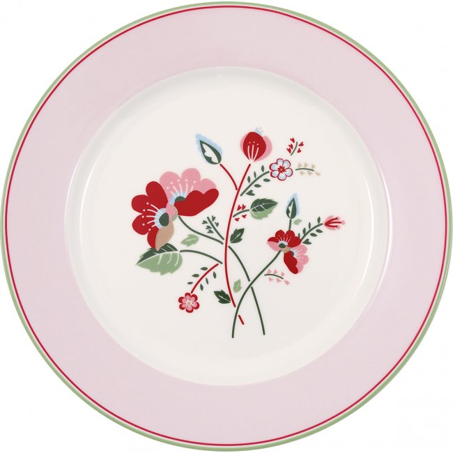 GreenGate Dinerbord Mozy pale pink (26.5 cm) - Klik op de afbeelding om het venster te sluiten