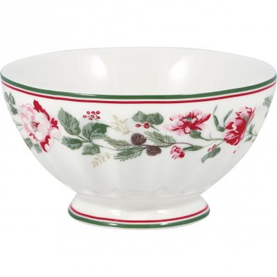 GreenGate Schüssel (French Bowl) xlarge Leonora white