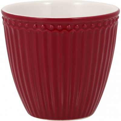 GreenGate Latte cup (Becher) Alice Claret red 300 ml - Ø 10 cm