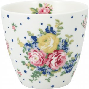 GreenGate Latte cup Laura white