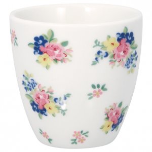 GreenGate Espressokop (mini latte cup) Augusta white