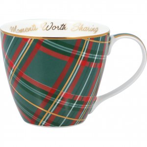 GreenGate Tasse - Mug Dagmar check green