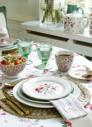 GreenGate Ontbijtbord Mozy pale pink (20.5 cm)