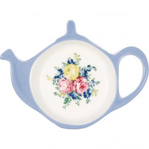 GreenGate Teabag holder Laura dusty blue