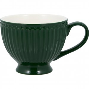 GreenGate Teetasse - Teacup Alice pinewood green Ø11cm H9.5cm - 400ml