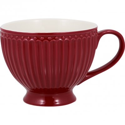 GreenGate Theekop Alice claret red Ø11cm H9.5cm - 400ml