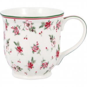 GreenGate Tea mug Astrid white