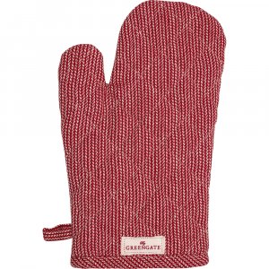 GreenGate Grill glove Alicia red (28 x 18 cm)