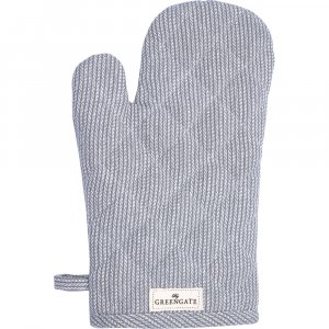 GreenGate Grill glove Alicia pale grey (28 x 18 cm)