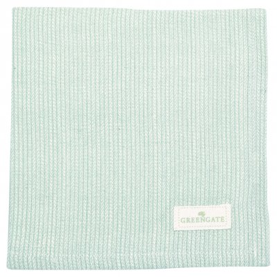 GreenGate Baumwollserviette (Napkin) Alicia pale green (40 x 40 cm)