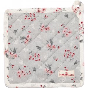 GreenGate Topflappen Emberly pale grey (2-er Set) 20.5x20.5cm