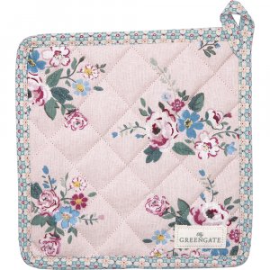 GreenGate Topflappen Inge-Marie pale pink (2-er Set) 20.5x20.5cm