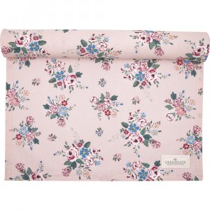 GreenGate Tischläufer Inge-Marie pale pink (45 x 140 cm)