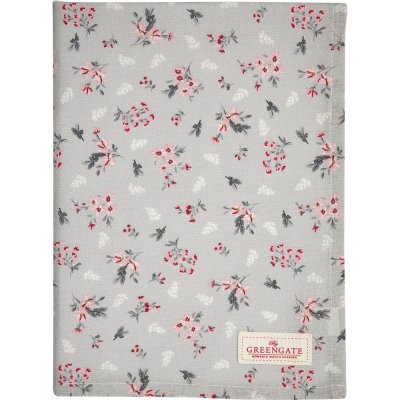 GreenGate Tea towel Emberly pale grey (50 x 70 cm)