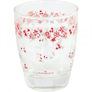 GreenGate Wasserglas Emberly Weiß (0.3 liter)