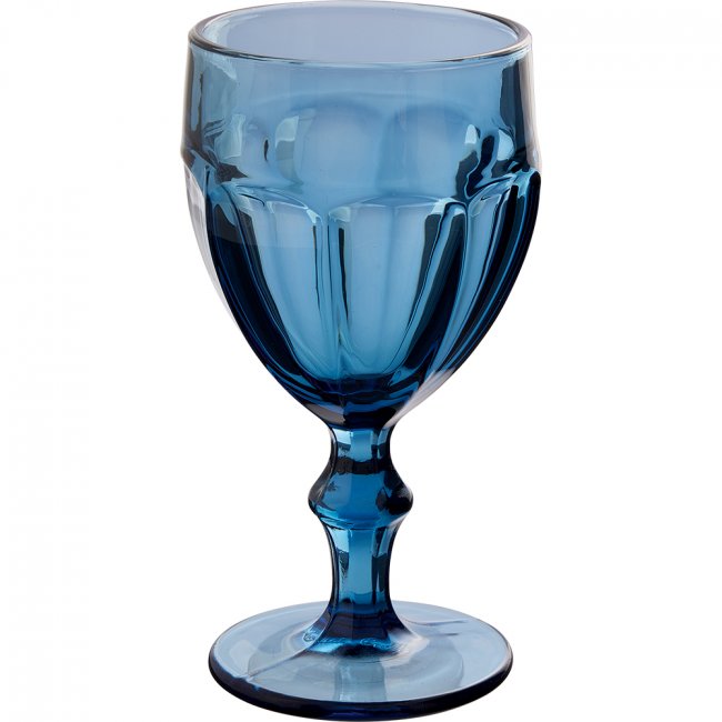 GreenGate Weinglas dark blue (17 x 8.5 cm) - zum Schließen ins Bild klicken