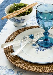 GreenGate Zilver bestekset Curved Diner (Set van 4 stuks)