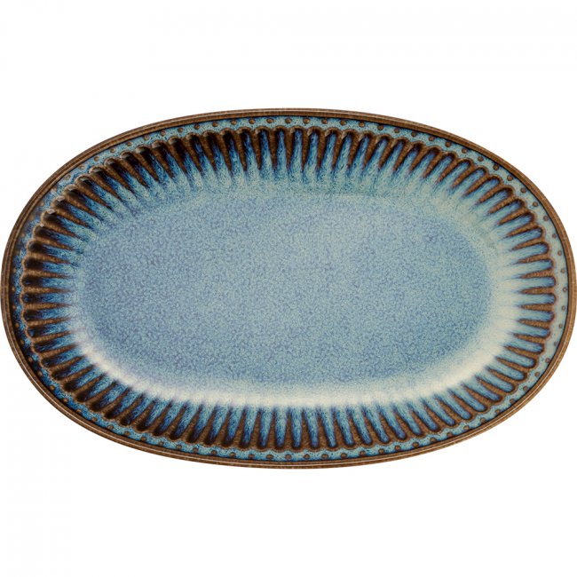 GreenGate Biscuit Bord (Serveerbord) Alice oyster blauw (14.5 x 23 cm) - Klik op de afbeelding om het venster te sluiten