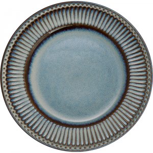 GreenGate Dinerbord Alice oyster blauw (Ø26.5 cm)