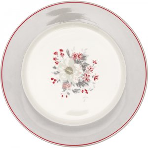 GreenGate Dinerbord Abella wit (Ø26.5 cm)