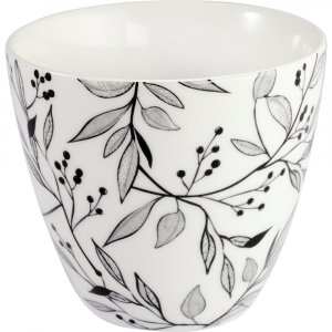 GreenGate Beker (Latte Cup) Drew wit 350 ml - Ø 10 cm