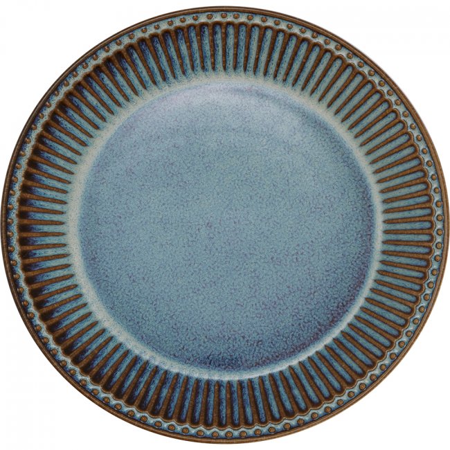 GreenGate Ontbijtbord Alice oyster blauw Ø 23 cm - Klik op de afbeelding om het venster te sluiten