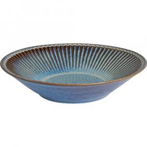 GreenGate Pasta plate Alice oyster blue 1100 ml - Ø 23 cm