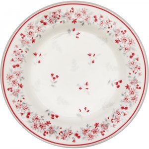 GreenGate (small) plate Emberly white Ø 15 cm