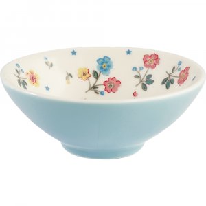 GreenGate Snackschale (Sweets bowl) pale blue Adelena inside (200 ml)