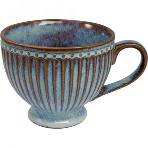 GreenGate Tea cup Alice oyster blue (400 ml)