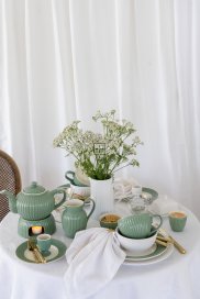 GreenGate Theekop Alice Dusty Groen Ø11cm H9.5cm - 400ml