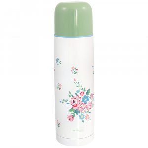 GreenGate Thermosfles Inge-Marie wit 800 ml