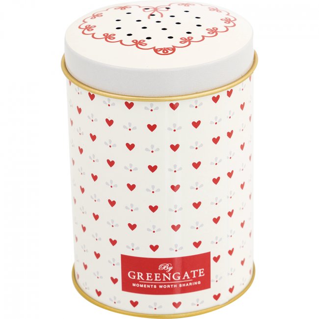 GreenGate Sugar shaker Layla petit white (300 ml) - Click Image to Close