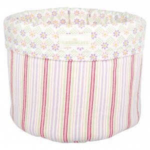 GreenGate Bread basket Evelina white (17x21 cm)