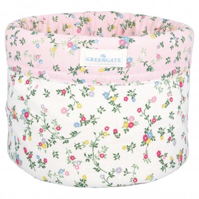 GreenGate Broodmandje Leona wit (17x21 cm)