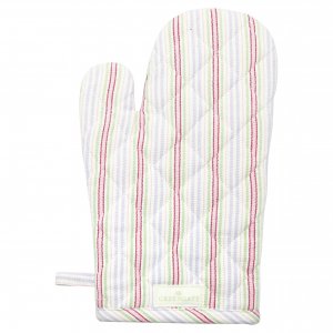 GreenGate Grillhandschuh (Grill Glove) Evelina white (28 x 18 cm)