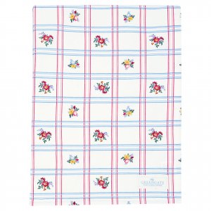 GreenGate Tischdecke (Tablecloth) Gaby white (150 x 150 cm)