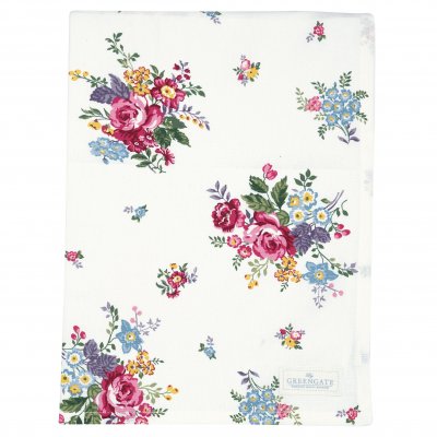 GreenGate Tablecloth Elina white (145 x 250 cm)