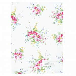 GreenGate Geschirrtuch (Tea towel) Ailia white (50 x 70 cm)