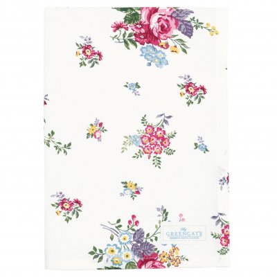 GreenGate Tea towel Elina white (50 x 70 cm)