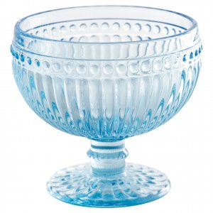 GreenGate Dessert bowl Alice pale blue 300 ml (9.8 x 10.4 cm)