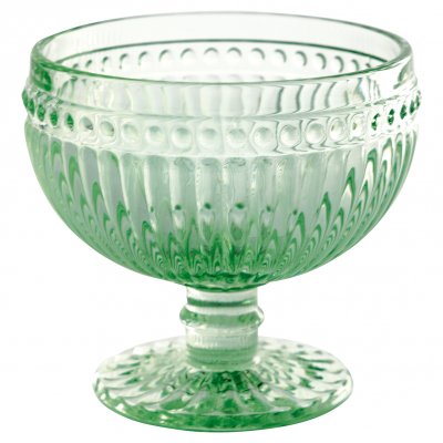 GreenGate Dessert bowl Alice pale green 300 ml (9.8 x 10.4 cm)