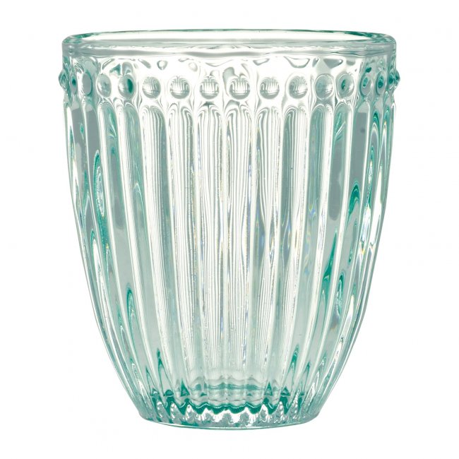 GreenGate Drinkglas Alice cool mint (350 ml) - Klik op de afbeelding om het venster te sluiten