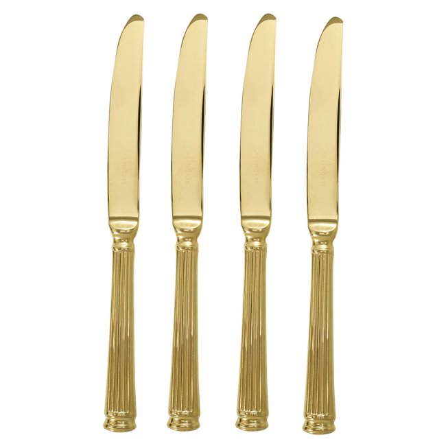 GreenGate Dessert Knife gold (set of 4 pcs) - L19cm - Click Image to Close