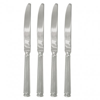 GreenGate Dessertmesser Silber (4er Set) - L19cm