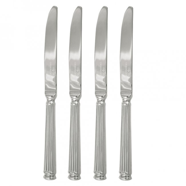 GreenGate Dessert Mes zilver (set van 4 stuks) - L 19cm - Klik op de afbeelding om het venster te sluiten