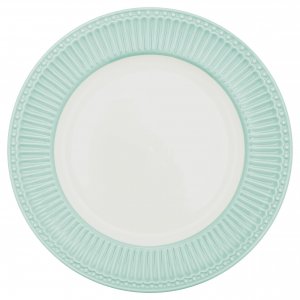 GreenGate Speiseteller (Dinner plate) Alice cool mint (Ø26.5 cm)