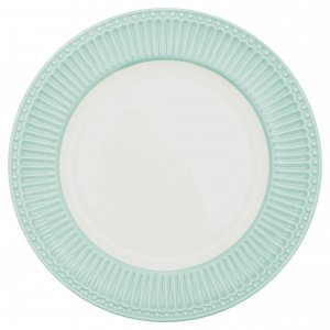 GreenGate Dinerbord Alice cool mint (Ø26.5 cm)